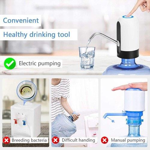 Portable & Rechargeable Electric Water Pump - 1 Pc for Hassle - Free Water Dispensing - TACHNBEAUTY
