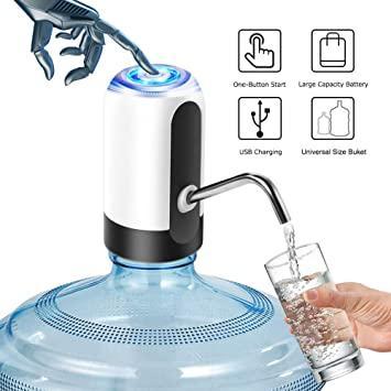 Portable & Rechargeable Electric Water Pump - 1 Pc for Hassle - Free Water Dispensing - TACHNBEAUTY