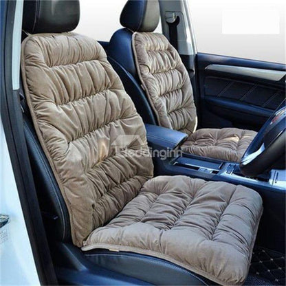 Stylish Velvet Seat Cushion - 1 Pc, Easy Installation and Durable Comfort - TACHNBEAUTY