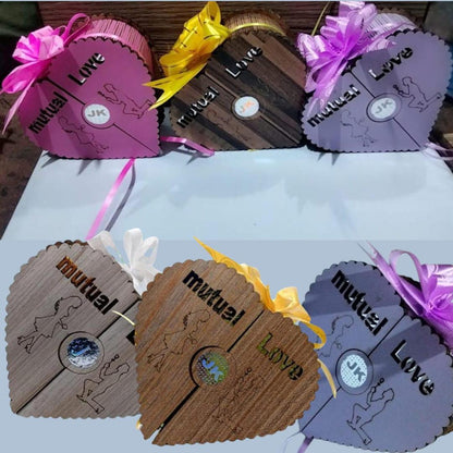 Mutual Love Perfume EDP – Wood Heart Shape 2 x 100ml - TACHNBEAUTY