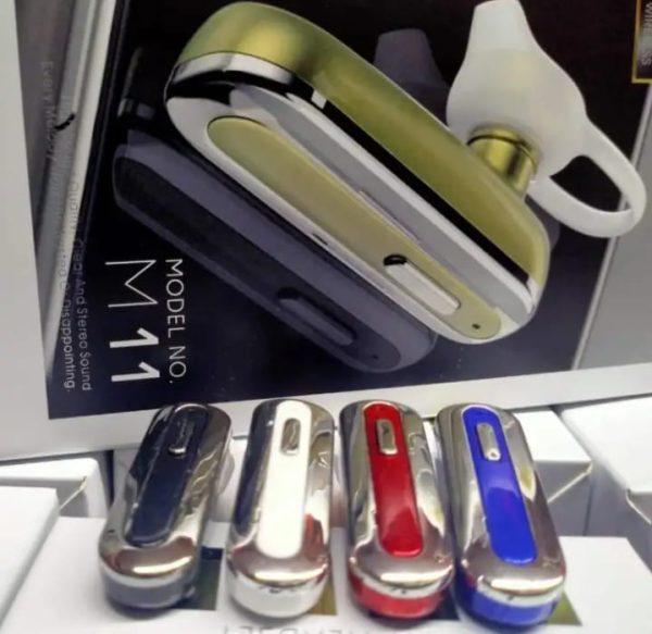 M11 Bluetooth Wireless Headset | Right Ear Single Earbud for Phones & Android Devices - TACHNBEAUTY