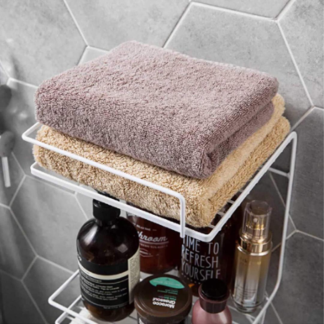 Multi - Functional Bathroom Organizer - 1 Pc Durable ABS Plastic Storage Solution - TACHNBEAUTY