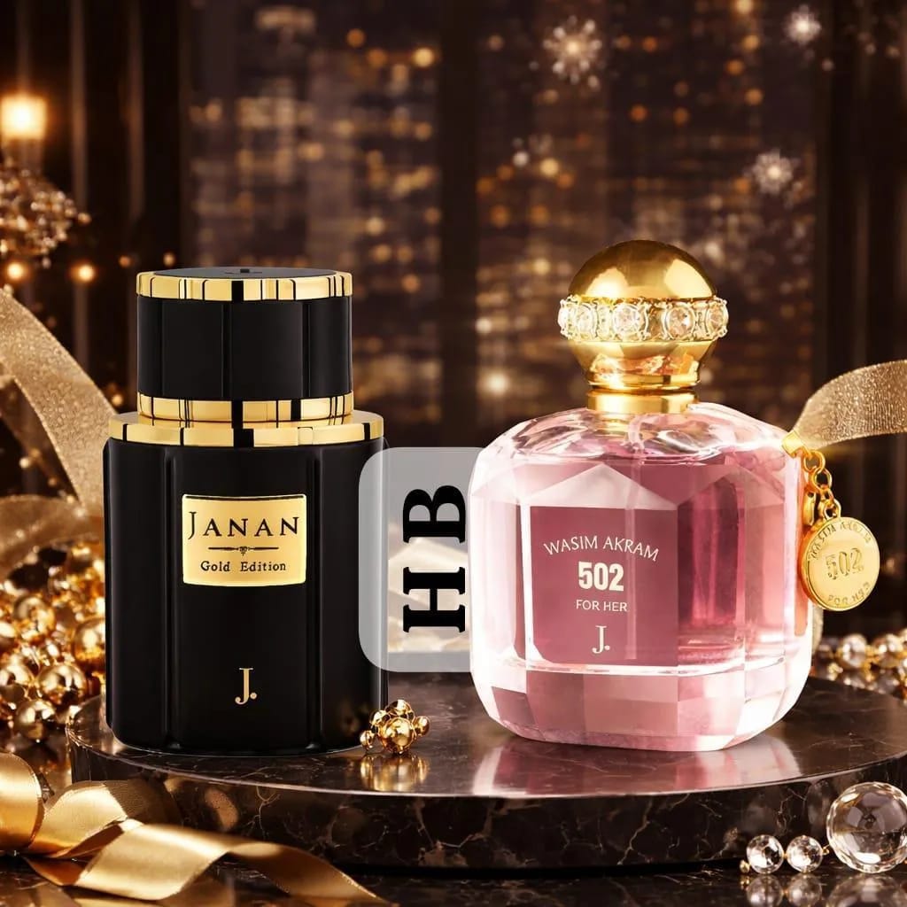 Wasim Akram 502 + Janan Gold Long Lasting Fragrance Perfume - TACHNBEAUTY