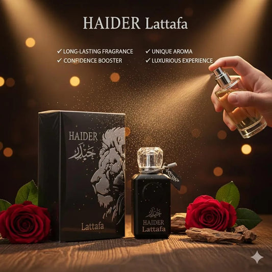 HAIDER Lattafa: Long - Lasting Luxury Scent - TACHNBEAUTY