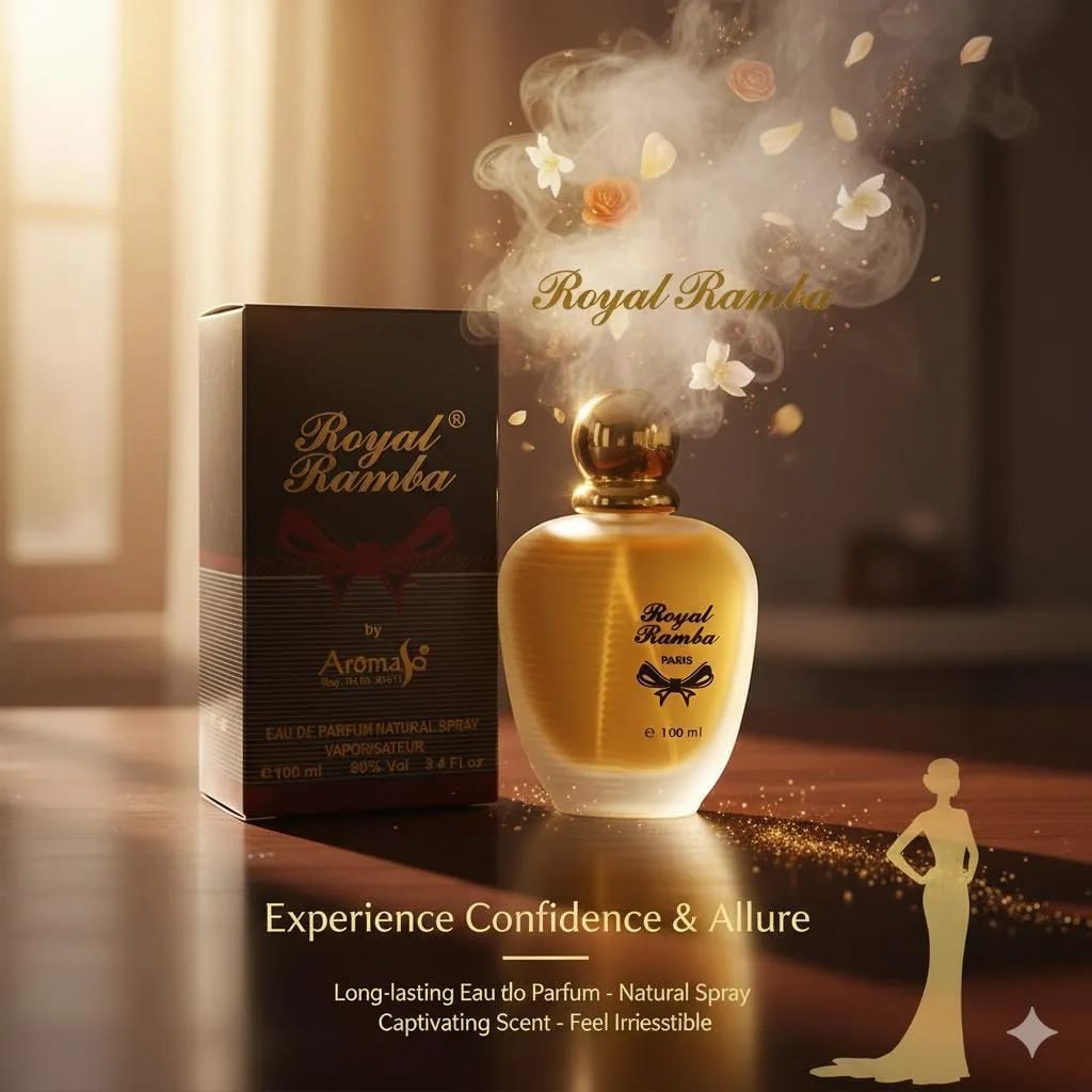 Royal Ramba: Eau de Parfum - Confidence & Allure - TACHNBEAUTY