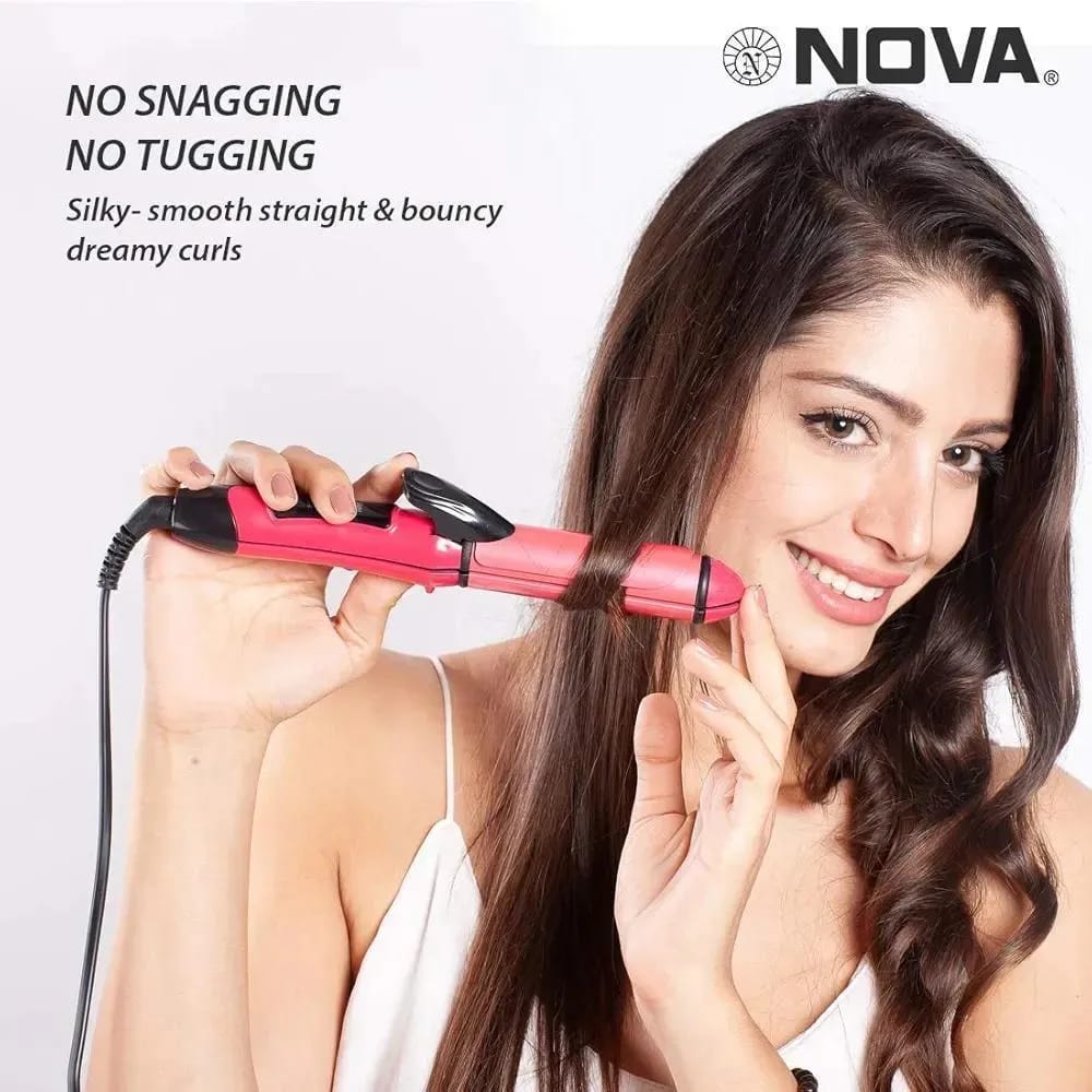 Frizz Therapy Hair Curler & Straightener - TACHNBEAUTY
