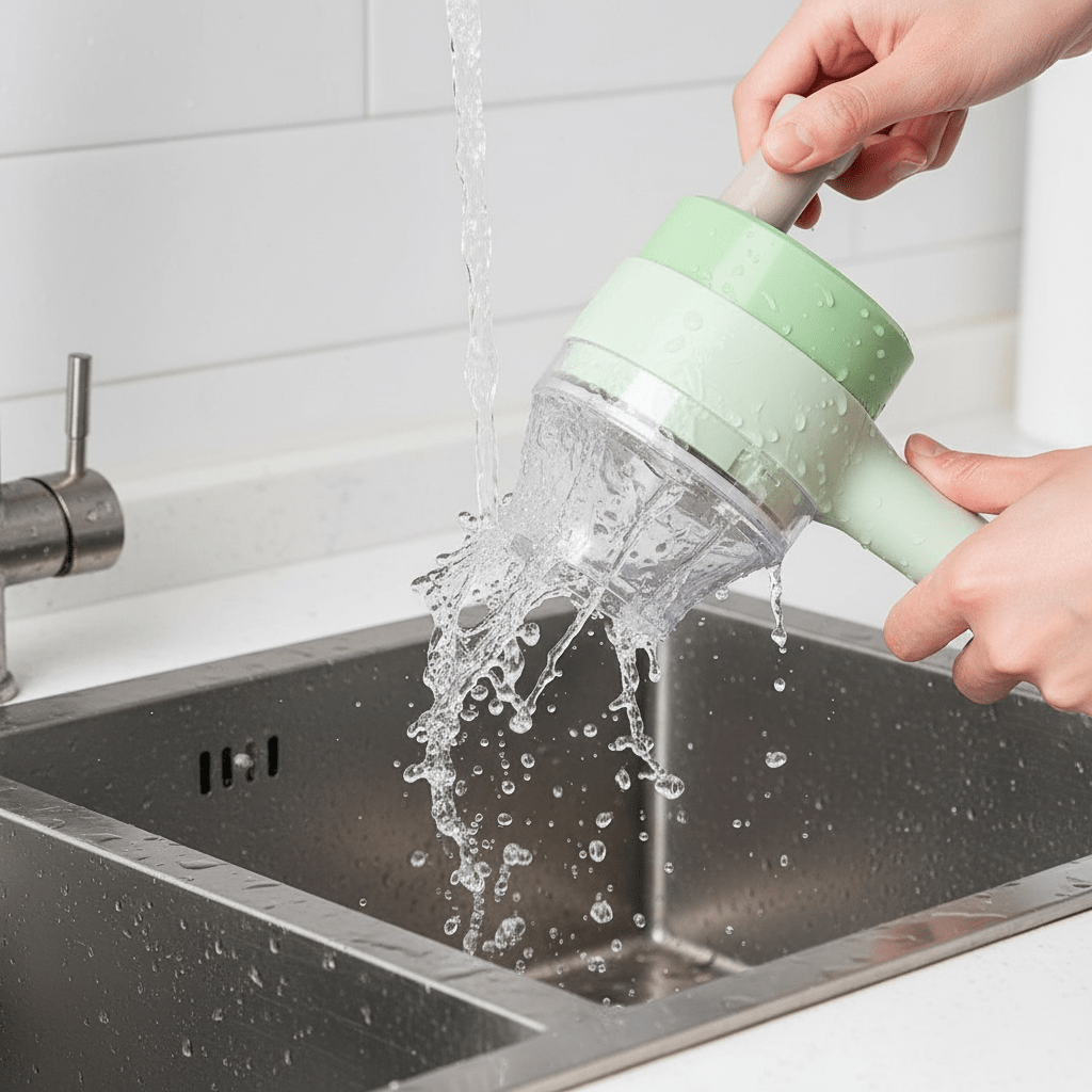 5 in 1 Handheld Hammer Electric Vegetable Cutter Set Mini Wireless Food Choppers Garlic Vegetable Chopper Slicer machine - TACHNBEAUTY