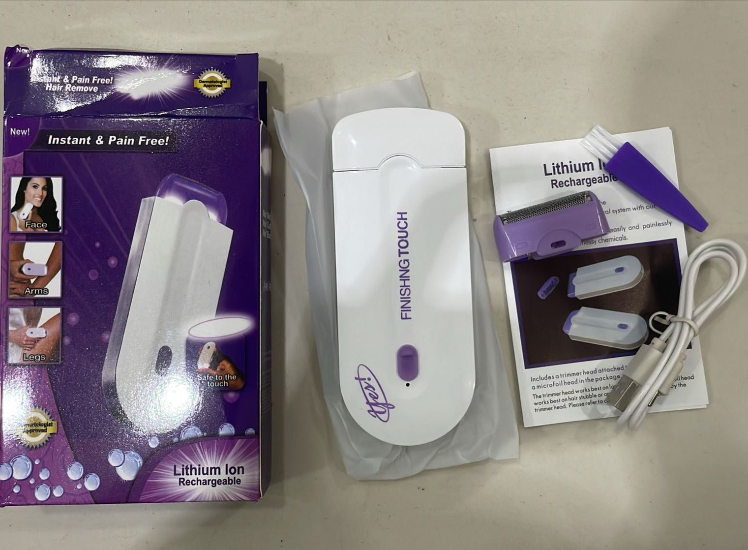 Rechargeable Hair Remover Machine For Women - TACHNBEAUTY